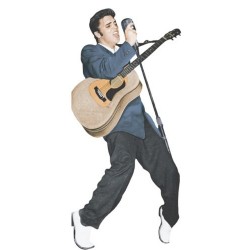 Elvis Presley-Elvis Presley Quotable Notables Stickers Included (Biglietto D'Auguri)
