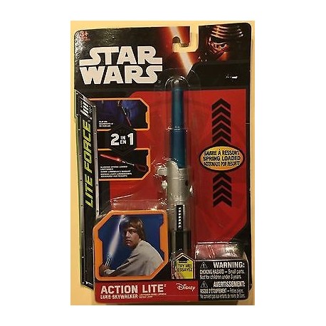 Star Wars-Lightsaber Electronic Novelty Keychain Luke Skywalker (Portachiavi Spada Laser con Luce)