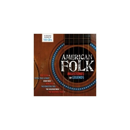 Rock Artisti Vari-American Folk Milestones Of Legends