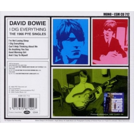 David Bowie-I Dig Everything: The 1966 PYE Singles