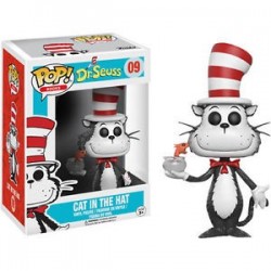 Dr. Seuss-Pop! Book Cat In The Hat Flocked (04)