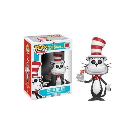 Dr. Seuss-Pop! Book Cat In The Hat Flocked (04)