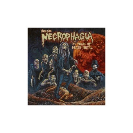 Necrophagia-Here Lies Necrophagia (35 Years Of Death Metal)