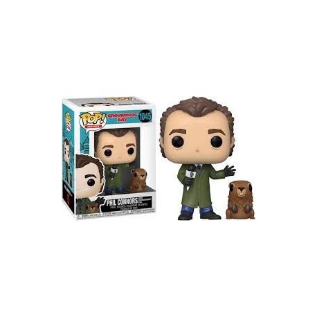 Groundhog Day-Pop! Movie Phil Connors With Punxsutawney Phil (1045)