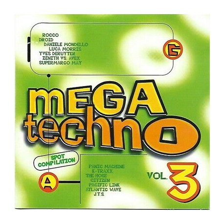 Dance Music Artisti Vari-Mega Techno Vol.3