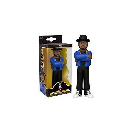 Run DMC-JMJ Vinyl Gold Figure