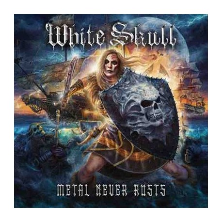 White Skull-Metal Never Rusts