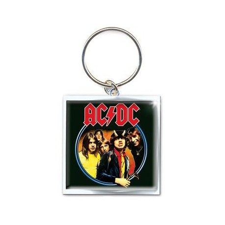 AC/DC-Highway To Hell Metal Keyring (Portachiavi in Metallo)