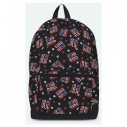 Run Dmc-Run Dmc USA Logo Backpack (Zaino)
