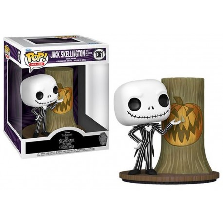Nightmare Before Christmas-Pop! Deluxe Jack Skellington With Halloween Door (1361)