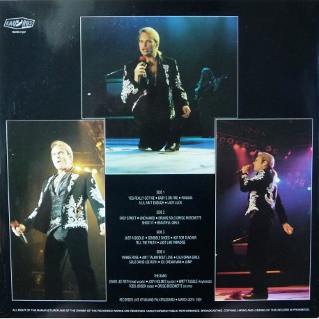 David Lee Roth-Too Hot To Handle (Live In Milano 1991)