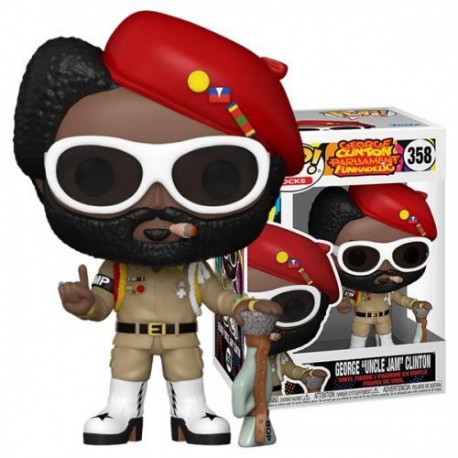 George Clinton (Parliament/ Funkadelic)-Pop! Rocks George "Uncle Jam" Clinton (358)