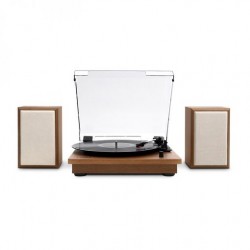 Giradischi (Turntable)-Victrola Giradischi Montauk VM-135 Oak