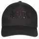 AC/DC-AC/DC Black Logo Cap (Cappellino)