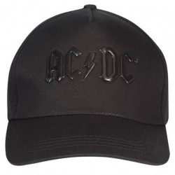 AC/DC-AC/DC Black Logo Cap (Cappellino)