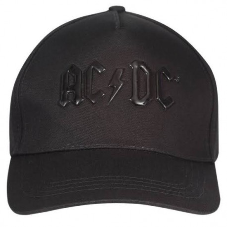 AC/DC-AC/DC Black Logo Cap (Cappellino)