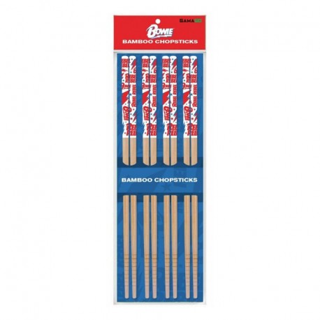 David Bowie-Bamboo Chopsticks (4 set di Bacchette in Bamboo)