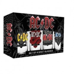 AC/DC-AC/DC Set Of 4 Shot Glasses