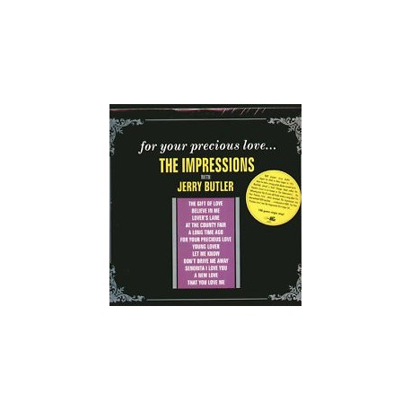 Impressions With Jerry Butler-For Your Precious Love...